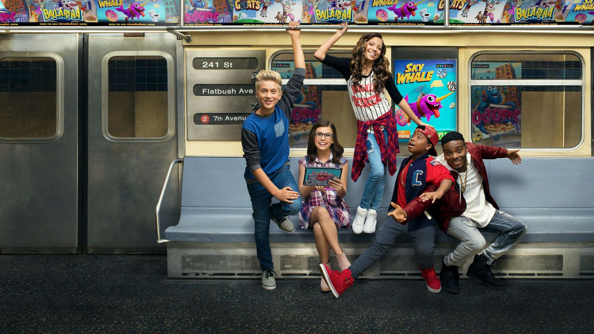 Bumpers de intervalo da série Game Shakers